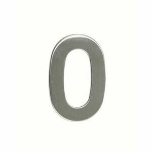 Rozsdamentes acél házszám kép