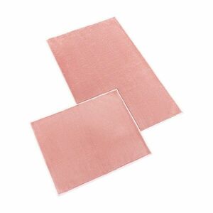 Bellatex Fürdőszoba szőnyeg szett, kivágás nélkül BANYGOLD rózsaszín, 60 x 100, 60 x 50 cm kép