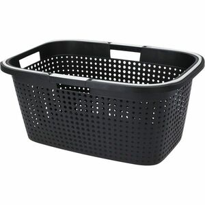 Újrahasznosított szennyeskosár fogantyúkkal 38 l, 60 x 40 x 26 cm, antracit kép