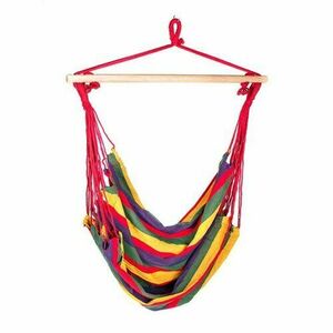 Happy Green függő hintaszék, piros, 100 x 100 cm kép