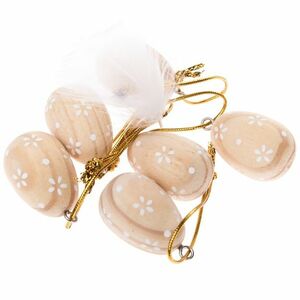 Flowers Fa lógó tojás szett, 6 db kép