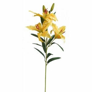 Liliom művirág, sárga kép