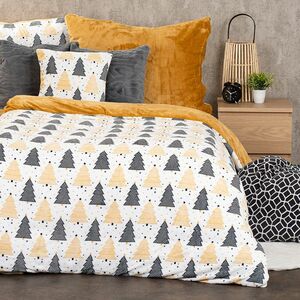 4Home Nordic winter karácsonyi mikroflanel ágyneműhuzat, 140 x 200 cm, 70 x 90 cm kép