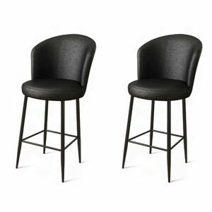 Uras Black and Black bárszék szett, 2 db, 2 db kép