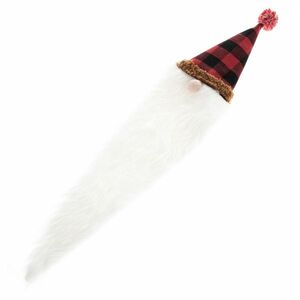 Textil dekoráció palackra Törpe piros, 8 x 38 cm kép