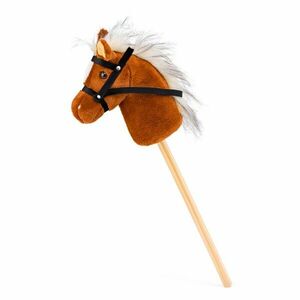 Faunica Hobby horse Scarlet, világosbarna ló rúdon kép