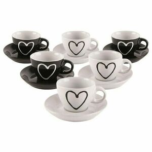Orion HEART csésze csészealjjal 0, 09 l, 6 db kép