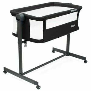 Baby Mix Rose fekete kiságy, 84 x 80 x 52 cm kép