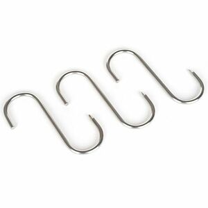 Banquet Rozsdamentes horgos akasztó füstölőhözAKCENT 11 x 8, 5 cm, 3 db, S kép