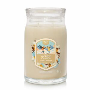 Yankee Candle Illatos gyertya, nagy Signature Vanilla Flurries, 567 g, L kép