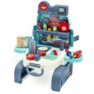 Baby Mix gyerek orvosi szett hátizsákban 3 az 1-ben, 40 x 32 x 40, 5 cm kép