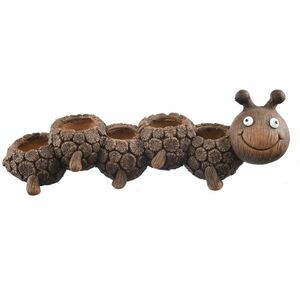 InDecor Kerámia virágcserép burkolat, Rona hernyó, 64 x 18 x 21 cm kép