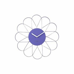 Karlsson 5975PU design falióra lila, átmérő 40 cm kép