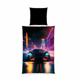 Herding Neon Car ágyneműhuzat, 135 x 200 cm, 80 x 80 cm kép
