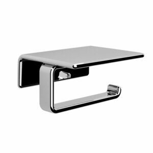 GEDY A92513 Il Giglio WC-papírtartó polccal, króm kép