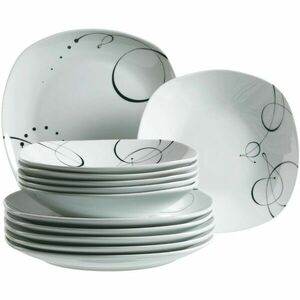 Mäser 12 darabos sekély és mély tányér szett CHANSON kép