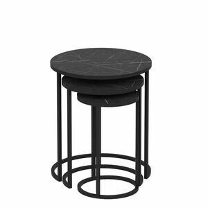 Gloria Black tárolóasztal, 3 db kép