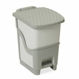 Rattan szemétkosár 18 l, szürke kép