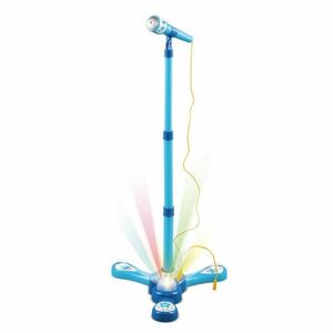 Teddies karaoke mikrofon kivetítővel, elemekre működik, kék kép