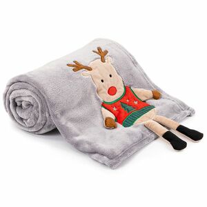 4Home Xmas Reindeer karácsonyi takaró, 150 x 200 cm kép
