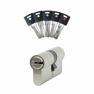 Richter EC.30/35.NI hengerzárbetét 30 +35 mm, 3 kulcsos, 30/35.NI kép