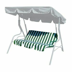 Párna hintaágyhoz, zöld csíkos kép