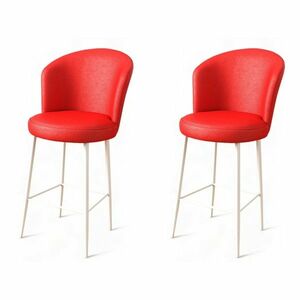 Uras Red and White bárszék szett, 2 db, 2 db kép