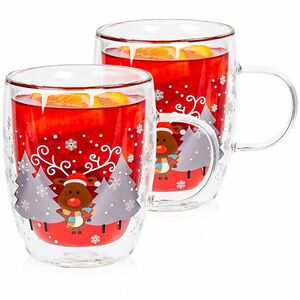 4Home Hot&Cool Mug Reindeer thermo pohár 270 ml, 2 db kép