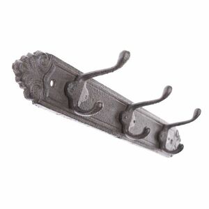 Öntöttvas akasztó Enfeite barna, 43 x 7 cm kép