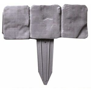 Kerti paliszád - szürke szegéllyel, 2, 5 m kép