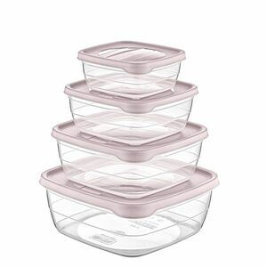 Orion TREND 4 db-os műanyag tárolódoboz készlet kép