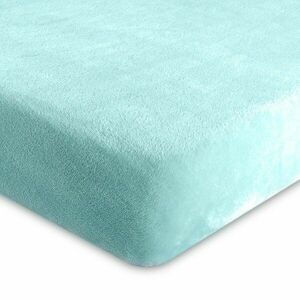 4Home mikroflanel lepedő, kék, 180 x 200 cm kép