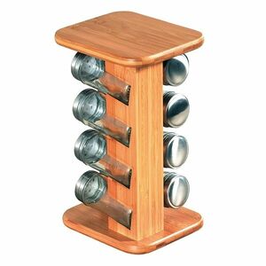 Kesper 58099 Fűszertartó 8 üveggel, 13 x 25, 5 x 15cm kép