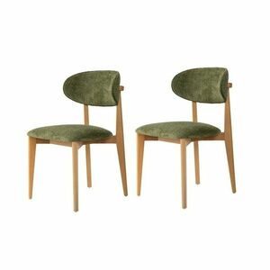 Lionte Green and Light Oak étkezőszék szett, 2 db kép