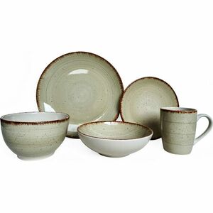 Banquet Spiral Ivory étkészlet, 30 db kép