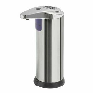 GEDY 2293 érintésmentes álló szappanadagoló , 240 ml, rozsdamentes acél kép