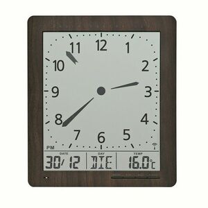 AMS 5893 digitális fali- és asztali óra , 21 x 24cm kép