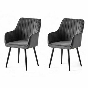 Nova Anthracite and Black étkezőszék szett, 2 db kép