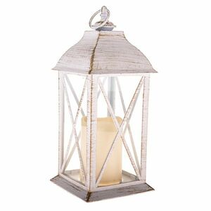 Winter LED lámpás, 30, 5 x 14 cm, meleg fehér fény, műanyag kép