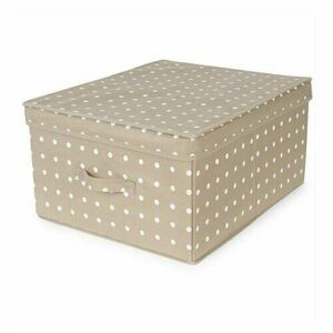 Compactor Rivoli összecsukható tárolódoboz, 40 x 50 x 25 cm, barna, L kép