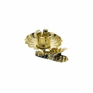 Orion gyertyatartó klipszes, 1, 5 cm átmérőjű 10 db, arany kép