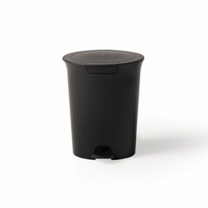 Pedálos szemetes 5 l, fekete kép