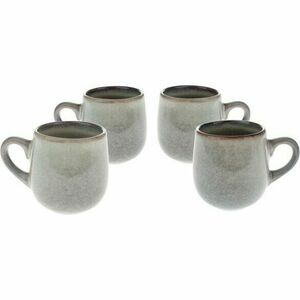 4 db Warm kerámia bögre szett 100 ml, szürke kép
