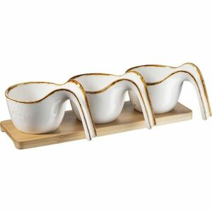 Mäser 4 részes gourmet tálkészlet tálcával PintarI kép