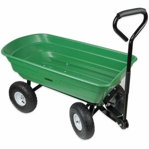 Kerti billenő kocsi, zöld, 110 x 51 x 50 cm kép