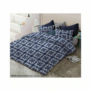 Pamut ágynemét Patchwork, 140 x 200 cm, 70 x 90 cm kép