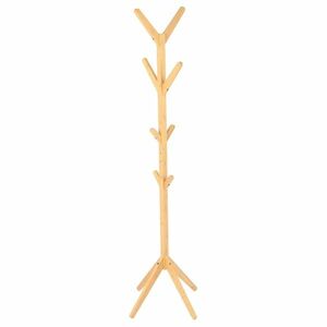 Álló fogas B017 NAT, bambusz kép