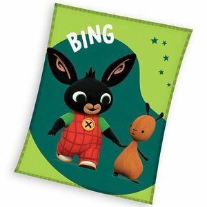 Bing nyuszi és barátja Flop gyerek pléd, 150 x 200 cm kép