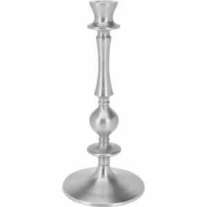 Ethan alumínium gyertyatartó, ezüst, 12 x 12 x 27 cm kép