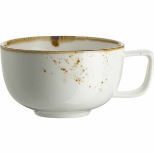 Mäser Pintar kávéscsésze, fehér, barna pöttyös, 200 ml, L kép